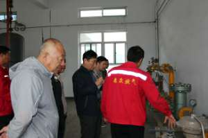拜泉县相关领导考察UED官网-中国一站式在线服务官网燃气